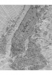 Komar Tapetai &raquo;Digitaldruck Vlies - NYC Map - Gr&ouml;&szlig;e 200 x 250 cm&laquo; ra&scaron;tuotas glatt Wohnzimmer miegamojo kambario baldai