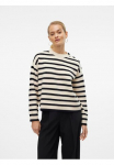 Vero Moda Megztinis apvalia i&scaron;kirpte &raquo;VMSABA LS O-NECK sagos megztinis GA NOOS&laquo; su dekoratyvinės sagos ant der linken Schulter