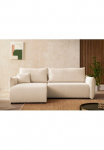 Home affaire Kampinė sofa &raquo;MAVAS Sofa su miegojimo mechanizmu su Dėžutė patalynei L-Form&laquo; ca.257/127cm (Liegefl&auml;che 212/145 cm) audinys Chenille Struktur