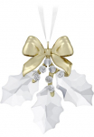 Swarovski Pakabinama dekoracija &raquo;Sammelfigur Holiday Magic Stechpalmenbl&auml;tter Ornament&laquo; &reg; Kristall