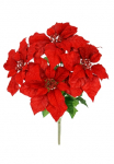 I.GE.A. Kunstblumenstrau&szlig; &raquo;Bouquet Poinsettia&laquo; Weihnachtsstern Christstern Weihnachtsdeko Dirbtinė gėlė Weihnachtsblume