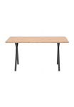 OTTO home Valgomojo stalas &raquo;Aretha stalas valgomojo stalas K&uuml;chentisch&laquo; 1 Stk. dalys Valgomojo stalas su X karkasas 4 Metallbeine plotis 160 cm fix stalas