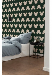 Komar Kindertapete &raquo;Disney Mickey Mouse Green Heads&laquo; ra&scaron;tuotas glatt