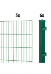 GARDEN 'N' MORE Tvora &raquo;Standard&laquo; 5 Elemente dėl 10 m LxH: 200 x 103 cm su 6 Turėklo stulpas