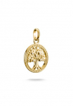 THOMAS SABO Pakabukas &raquo;Charm Tree of Love vergoldet - Connect&laquo; su Zirkonia (synth.)