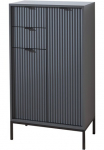 BASIC by Balculina Komoda &raquo;Lucera komoda Badezimmerschrank BxHxT 60x106x32&laquo; 1 Stk. dalys plotis 60 cm durys L/R montierbar