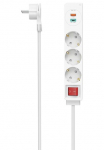 Hama Prailgintuvas &raquo;Steckdosenleiste 3 jungčių USB-C/A 18W PD/QC&trade; Flachst. 14 m&laquo; 5-fach (Ein- / Ausschalter | USB-Anschl&uuml;sse Kabell&auml;nge 14 m) 1 x USB-A 1 x USB-C