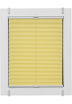 sunlines Plisuotos žaliuzės &raquo;One Size Style Crepe&laquo; blickdicht be Bohren verspannt Zubeh&ouml;rfarbe grau zum Klemmen