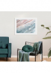 queence Paveikslas &raquo;Jenni&laquo; Abstrakt | Dekoracija | Kunst | Marmor 1 Stk. dalys HD Premium Poster-Druck ir Holzrahmen