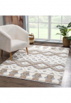 Carpet City Ilgo plauko kilimas &raquo;Focus 3050&laquo; rechteckig 20 mm auk&scaron;tis Kiliminis takelis Boho Hochtief-Muster/ 3D-Effekt dėl Wohnzimmer miegamojo kambario baldai