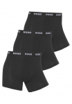 HUGO Underwear Kelnaitės &scaron;ortukai &raquo;BOXERBR TRIPLET PACK&laquo; 3 Stk. su HUGO Logo-Elastikbund