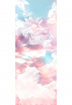 Komar Tapetai &raquo;Digitaldruck Vlies - Clouds Panel - Gr&ouml;&szlig;e 100 x 250 cm&laquo; ra&scaron;tuotas glatt Wohnzimmer miegamojo kambario baldai