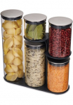 Joseph Joseph Dėžutės maistui &raquo;Podium 100&laquo; rinkinys 5 Stk. dalys Borosilikatglas 1 x 1 9 l 1 x 1 2 l 2 x 900 ml) 1 x 500 ml