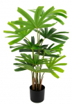 I.GE.A. Dirbtinis medis &raquo;Palme Rhapis im puodas Dirbtinis Palme Excelsa Steckenpalme Raphiapalme&laquo; Dekopflanze Zimmerpflanze Dirbtinis augalas Pflanzen Dekoratyvinė eglutė B&auml;ume