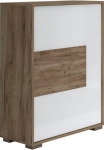 OTTO home Batų spintelė &raquo;Stela&laquo; (H/B/T): 941/624/357cm su Push-to-open-Funktion ir weiss UV-lackierte priekis