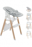 BabyGo Medinė maitinimo kėdutė-stalas &raquo;Levels&laquo; () su Supuoklės