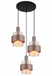 GLOBO LIGHTING &Scaron;viestuvas &raquo;MILLEY&laquo; E27 1 Stk. H&auml;ngelampe/Pendelleuchte/Esszimmer/Wohnzimmer/Esstisch