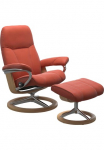 Stressless&reg; Atpalaiduojanti kėdė &raquo;Consul&laquo; su Signature Base Gr&ouml;&szlig;e S karkasas Eiche