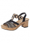 Rieker Basutės Sommerschuh sandalai Plateauabsatz in eleganti&scaron;kas stilius