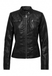 ONLY Dirbtinės odos &scaron;varkas &raquo;ONLSABINE FAUX LEATHER Sportinis bliuzonas OTW&laquo;