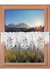 HOSSNER - ART OF HOME DECO Dekoratyvinė užuolaida &raquo;Blumensee&laquo; Karnizas 1 Stk. dalys m. Cut-Outs