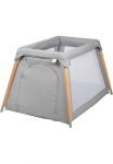 BabyGo Baby-Reisebett &raquo;Groovy grau melange&laquo; su Seiteneingang
