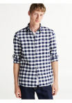 Tommy Hilfiger Mar&scaron;kiniai ilgomis rankovėmis &raquo;BRUSHED GINGHAM siauras forma SHIRT&laquo; madingas languota