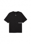 PUMA Sportiniai mar&scaron;kinėliai sportiniai mar&scaron;kinėliai sportiniai mar&scaron;kinėliai &raquo;M GRAPHIC OVERSIZE TEE&laquo; Kurzarm-Design sportlicher stilius atmungsaktiv schnell trocknend