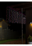 KONSTSMIDE LED-Lichtervorhang 400 Stk.-flammig LED Girlianda su bunten Globes 400 spalvoti Dioden