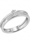 Firetti Žiedas &raquo;Schmuck Dovanų Silber 925 žiedas Ring&laquo; su Zirkonia (synth.)
