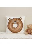 queence Dekoratyvinė pagalvėlė &raquo;B&auml;ren Donut&laquo; Pagalvės užvalkalas su HD Premium ra&scaron;tas geruchsneutral 40x40cm