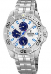Festina Daugiafunkcinis laikrodis laikrodis laikrodis Laikrodis Vyri&scaron;kas laikrodis Edelstahlarmbandbis 10bar wasserd.