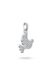 THOMAS SABO Pakabukas &raquo;Charm Friedenstaube - Connect&laquo; su Zirkonia (synth.)