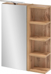 Schildmeyer Spintelė su veidrodžiu plotis 50 cm 1-durelės LED ap&scaron;vietimas Schalter-/Steckdosenbox