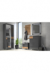 OTTO home Prie&scaron;kambario spinta &raquo;Onyx&laquo; (H/B/T):191/76/352cm UV lackiert su Soft-Close-Funktion