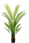 I.GE.A. Dirbtinis medis &raquo;Areca Palme im puodas k&uuml;nstlich Kunstpalme Dirbtinis augalas Goldfruchtpalme&laquo; Dirbtinis medis Dekopflanze Zimmerpflanze Zimmerpalme Tropische Gr&uuml;npflanze