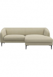 FLEXLUX Kampinė sofa &raquo;Belle Designsofa bequem durch &Scaron;altų putų poliretano čiužinys im Kėdė OTTOs Choice&laquo; Skandinavisches Design in auk&scaron;ta kokybė Verarbeitung B/T 218/149 cm