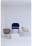 TOM TAILOR HOME Kėdė &raquo;EMBRACE ARMCHAIR&laquo; (Set) 2 Stk.Esszimmerstuhl su porankiais 4-Fu&szlig;gestell i&scaron;kirptė