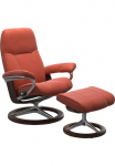 Stressless&reg; Atpalaiduojanti kėdė &raquo;Consul&laquo; su Signature Base Gr&ouml;&szlig;e M karkasas Braun