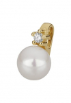 Orolino Pakabukas &raquo;585 Gold su Brillant 003ct. + Perle wei&szlig; 55-6mm&laquo;