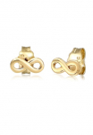 Elli Premium Pora auskarai &raquo;Ohrstecker Infinity 585 Gelbgold&laquo;