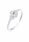 Elli Vestuvinis žiedas &raquo;Marquise Design 925 Silber su kristalai von Swarovski&reg;&laquo;