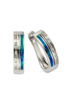 Vivance Pora auskarai &raquo;925/- Sterling Silber Opal & Zirkonia&laquo;