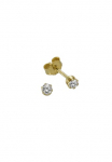 Vivance Pora auskarai &raquo;333 Gold Zirkonia wei&szlig; 275mm&laquo;