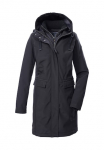 G.I.G.A. DX by killtec Parka su mink&scaron;tu pamu&scaron;alu &raquo;GW 79 WMN SFTSHLL PRK&laquo; Moterims Softshellparka: wasserabweisend 2-Wege-Rei&szlig;verschluss