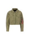 Alpha Industries Lakūno stiliaus striukė &raquo;Deck Sportinis bliuzonas Cropped Wmn&laquo;