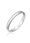 Elli Premium Žiedas &raquo;Bandring Ehering 585 Wei&szlig;gold&laquo;