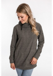 DEPROC Active Sportinis megztinis su gobtuvu &raquo;SWEAT ALBERTA WOMEN&laquo; i&scaron; funktionalem Piqu&eacute;-Fleece