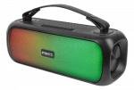 Kolonėlė STREETZ Boombox CMB-110, IPX5, LED, juoda