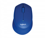 Pelė LOGITECH M330 Silent, bevielė, mėlyna 910-004910